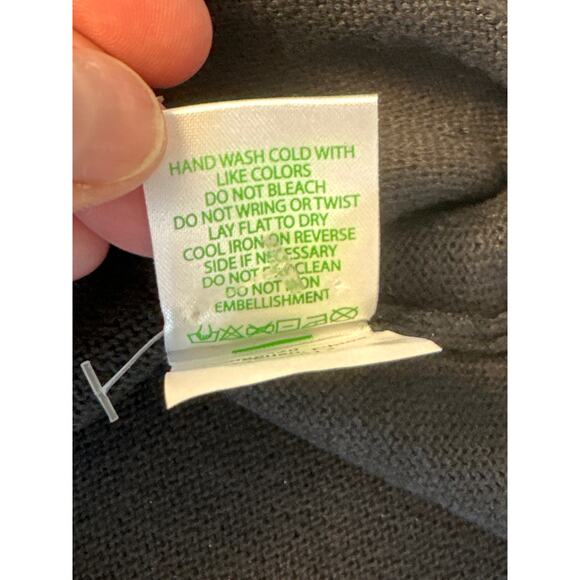 Lilly Pulitzer Black w/Gold fleck‎ Kathleen Sweater Size Medium NWT - Picture 7 of 10